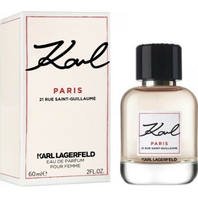 KARL LAGERFELD Karl Paris 21 Rue Saint-Guillaume EDP 60ml 